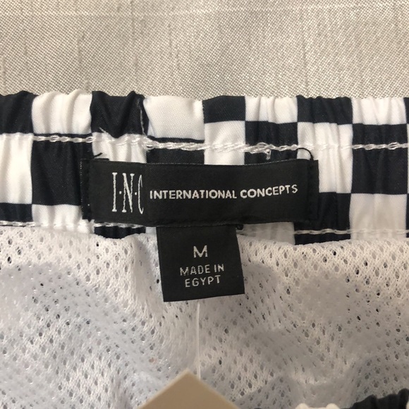 INC Quick Dry Swim Trunks - Picture 2 of 4